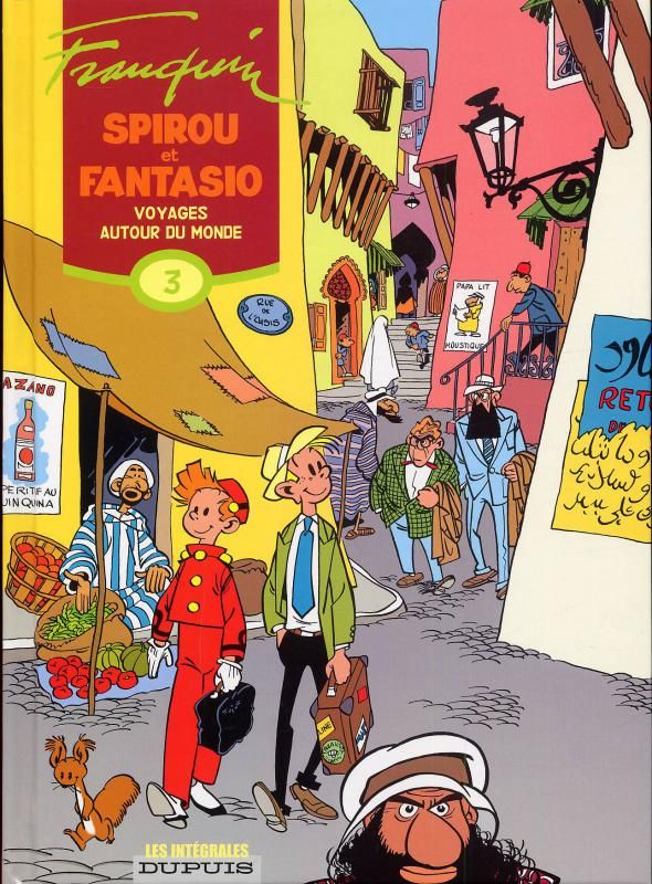 Spirou et Fantasio l'Intégrale Tome 3 : Voyages autour du monde. 1952-1954