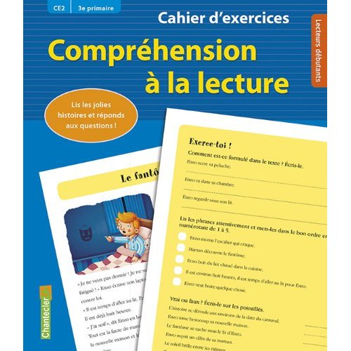 Compréhension à la lecture CE2. Cahier d'exercices