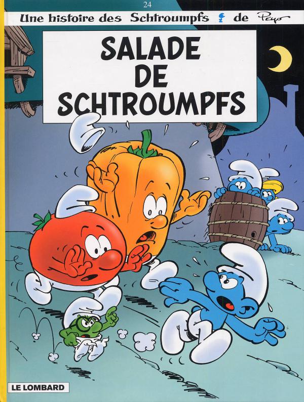 Les Schtroumpfs Tome 24 : Salade de Schtroumpfs