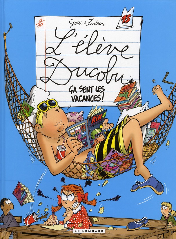 L'élève Ducobu Tome 15 : Ca sent les vacances !