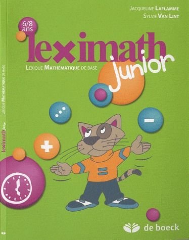 Leximath junior. Lexique Mathématique de base, 2e édition