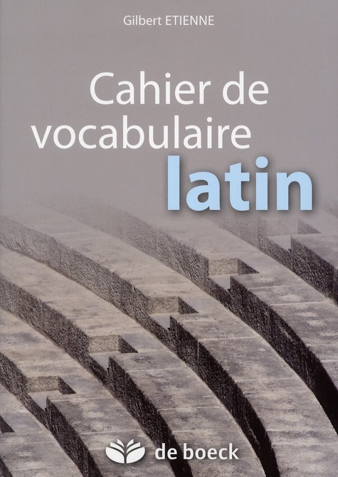 Cahier de vocabulaire latin. 20e édition