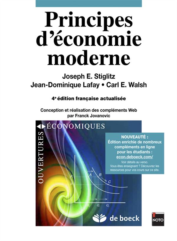 Principes d'économie moderne. 4e édition