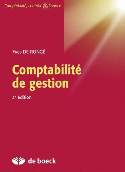Comptabilité de gestion. 3e édition