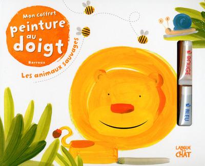 Mon coffret peinture au doigt. Les animaux sauvages