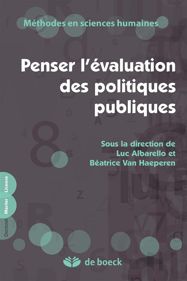 Penser l'évaluation des politiques publiques