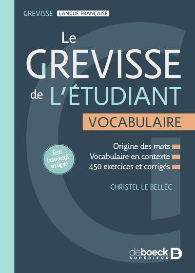 Le Grevisse de l'étudiant. Vocabulaire