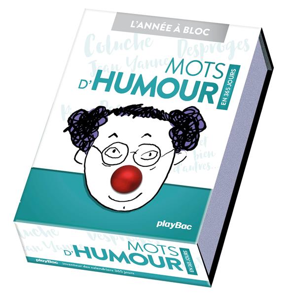 Calendrier Mots d'humour en 365 jours