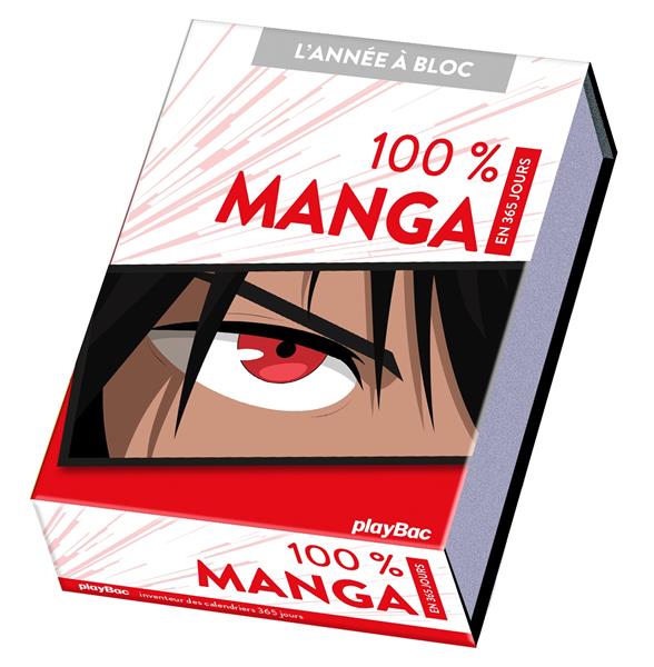 CALENDRIER 100% MANGA EN 365 JOURS - L'ANNEE A BLOC