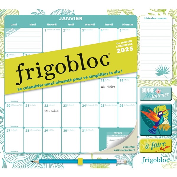 Frigobloc. Avec un crayon, Edition 2025