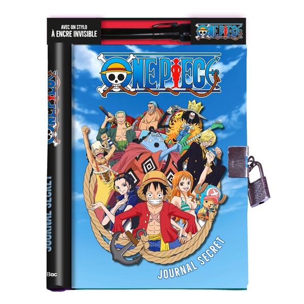 One piece : Journal secret - Avec 1 stylo à encre invisible