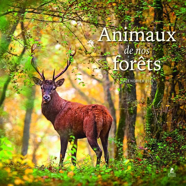 Calendrier animaux de nos forêts. Edition 2025