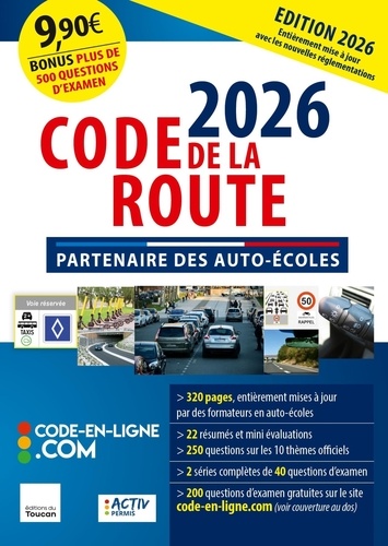 Code de la route. Edition 2026