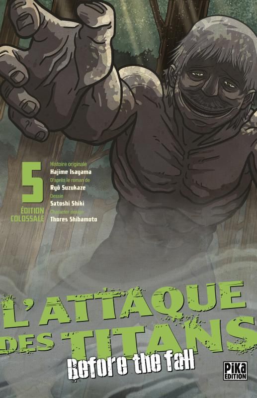 L'attaque des titans - Before the fall - Edition colossale Tome 5