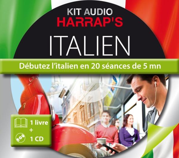 Harrap's kit audio italien. Débutez l'italien en 20 séances de 5 mn, avec 1 CD audio MP3