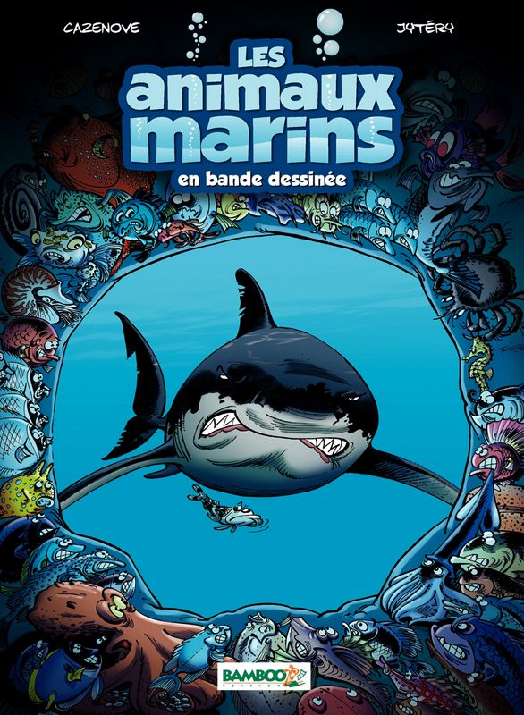 Les animaux marins en bande dessinée Tome 1 : Avec un dossier bonus