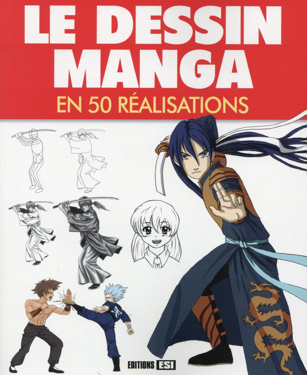Le dessin manga en 50 réalisations