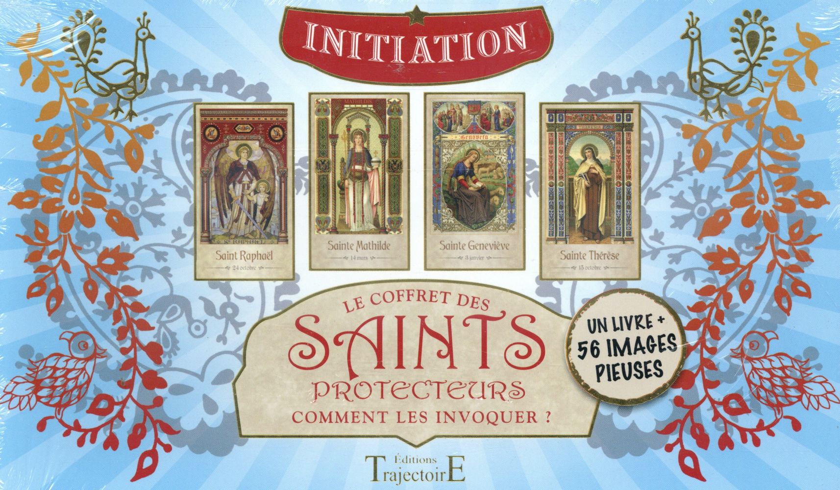 Le coffret des saints protecteurs, comment les invoquer ? Avec 56 images pieuses