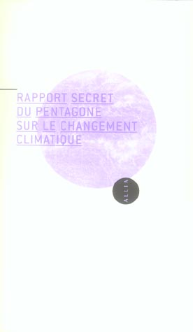 Rapport secret du Pentagone sur le changement climatique