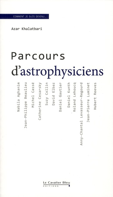 Parcours d'astrophysiciens