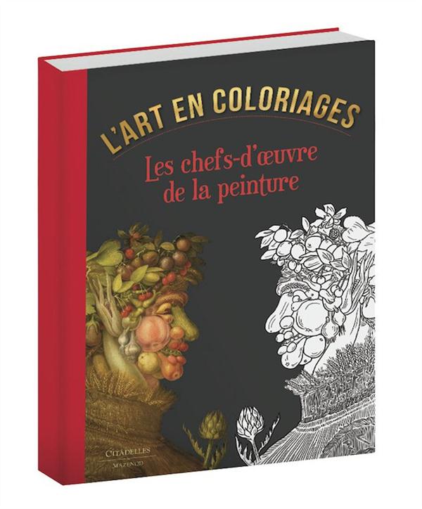 Les chefs-d'oeuvre de la peinture. L'art en coloriages