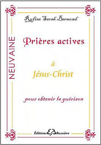 Prières actives à Jésus Christ pour obtenir la guérison