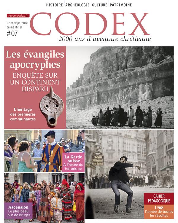 Codex N° 7, printemps 2018 : Les évangiles apocryphes