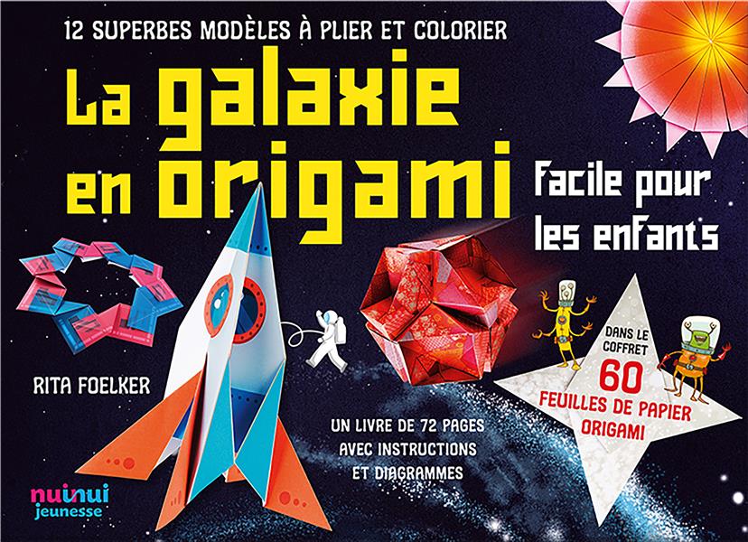 La galaxie en origami. Facile pour les enfants