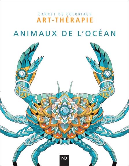 Animaux de l'océan. 40 illustrations à colorer
