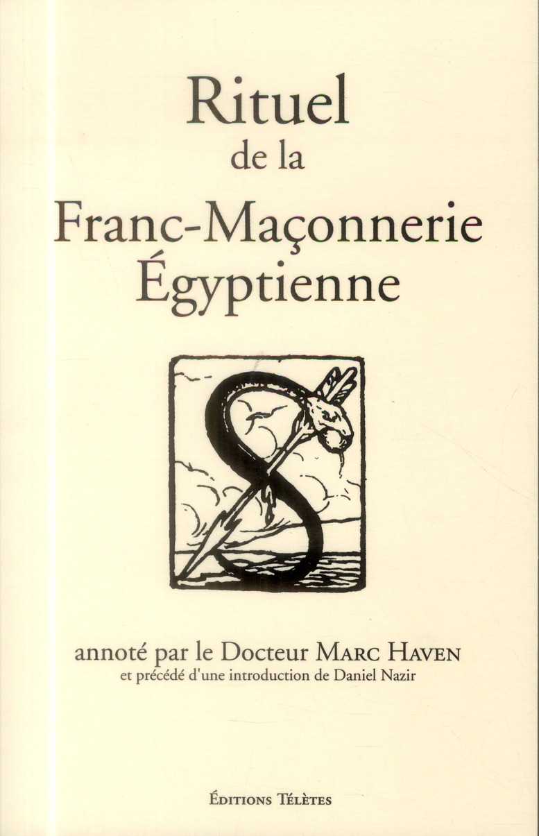 Rituel de la Franc-Maçonnerie Egyptienne