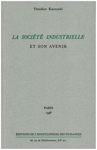 La société industrielle et son avenir