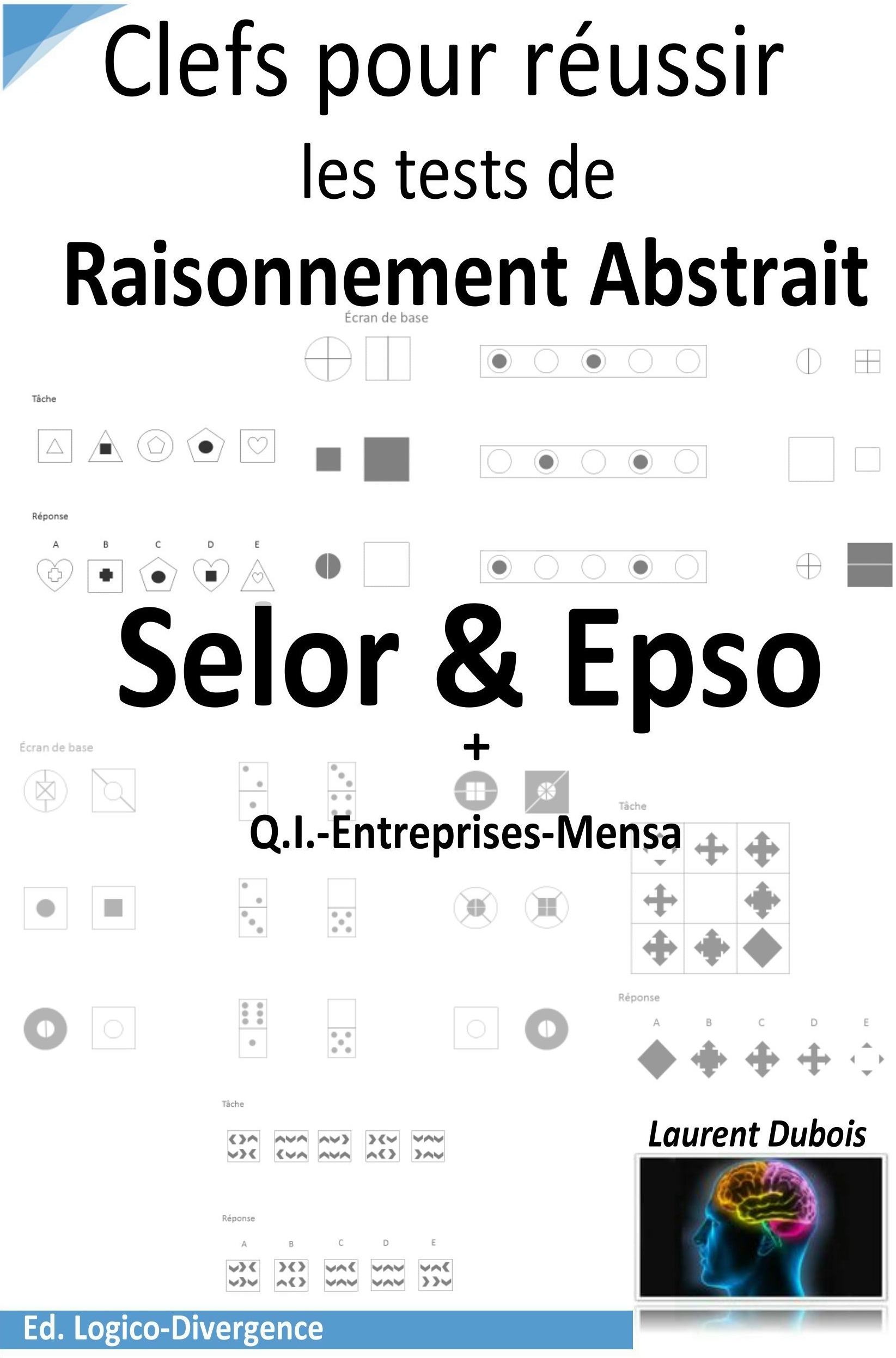 Clefs pour réussir les tests de raisonnement abstrait Selor et Epso / Selor & epso + QI Entreprises-