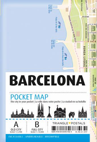 BARCELONE POCKET MAP