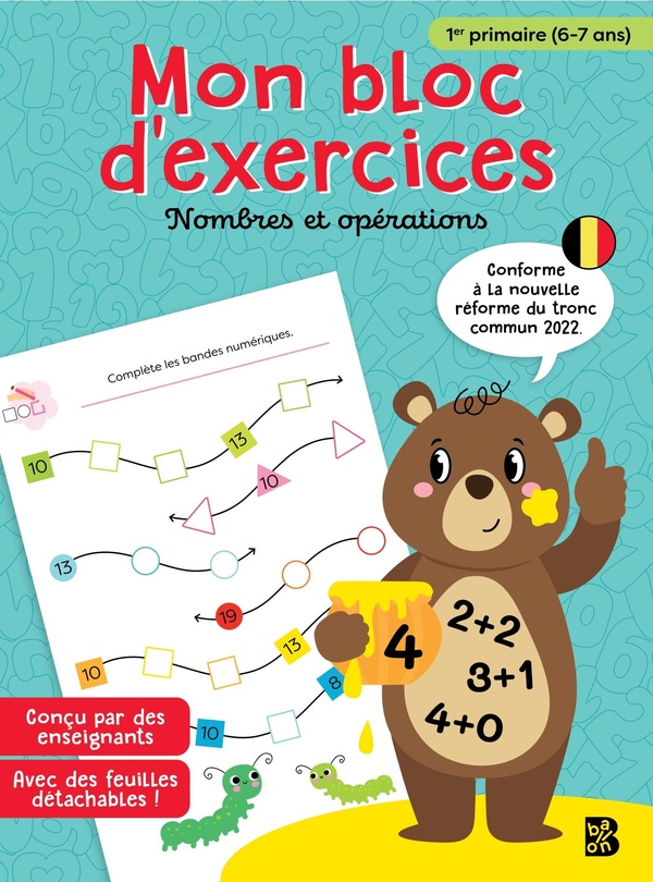 Mon bloc de maths 1ère primaire