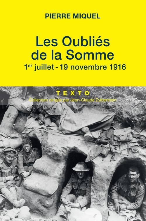 Les oubliés de la Somme. Juillet-novembre 1916