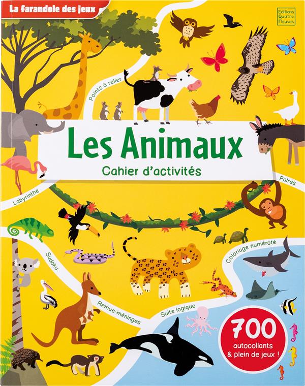 Les Animaux. Cahier d'activités