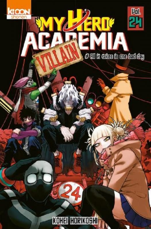 My Hero Academia Tome 24 : All it takes is one bad day