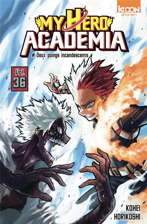 My Hero Academia Tome 36 : Deux poings incandescents