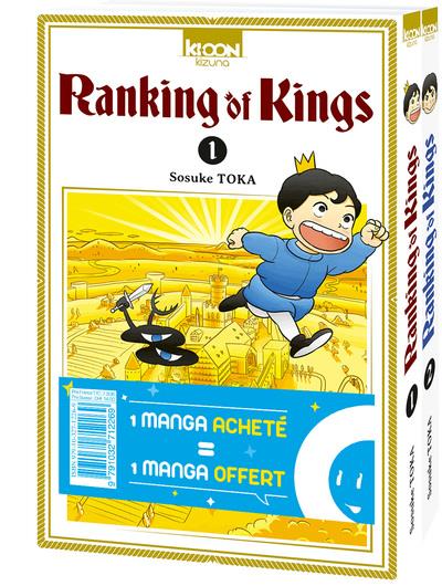 Ranking of Kings - Pack en 2 volumes : Tome 1 et 2