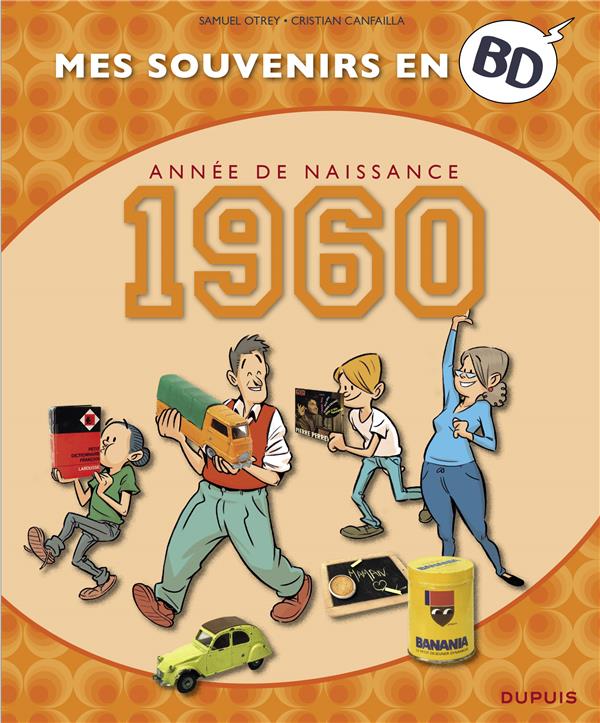 Mes souvenirs en BD : Année de naissance 1960
