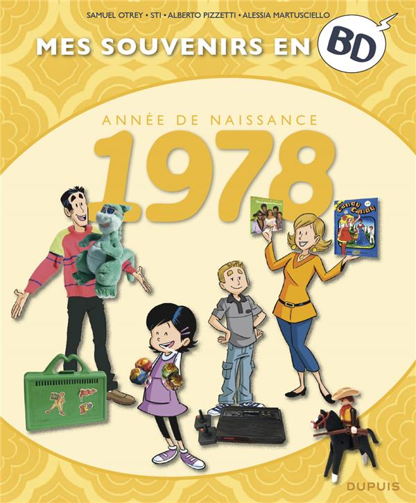Mes souvenirs en BD : Année de naissance 1978