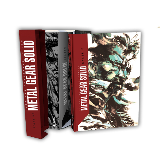 L'art de Metal Gear Solid. Coffret en 2 volumes : Galerie %3B Etudes