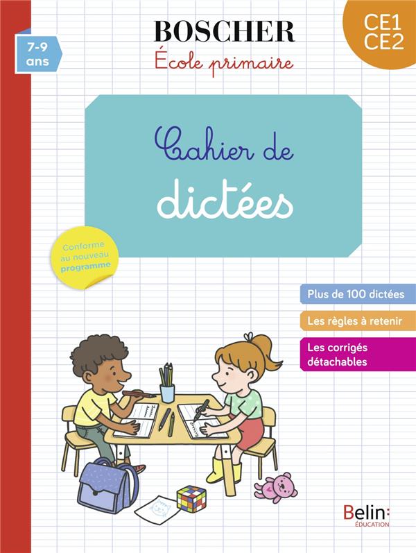 Cahier de dictées CE1-CE2
