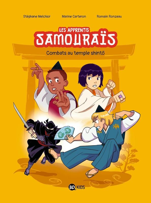 Les apprentis samouraïs Tome 2 : Combats au temple shinto