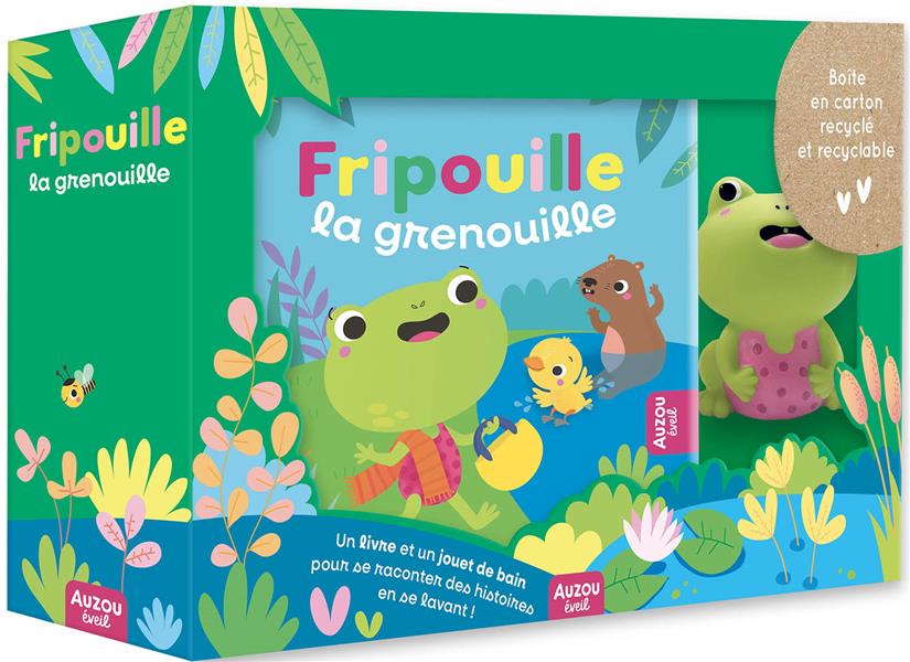 Fripouille la grenouille. Avec 1 jouet offert