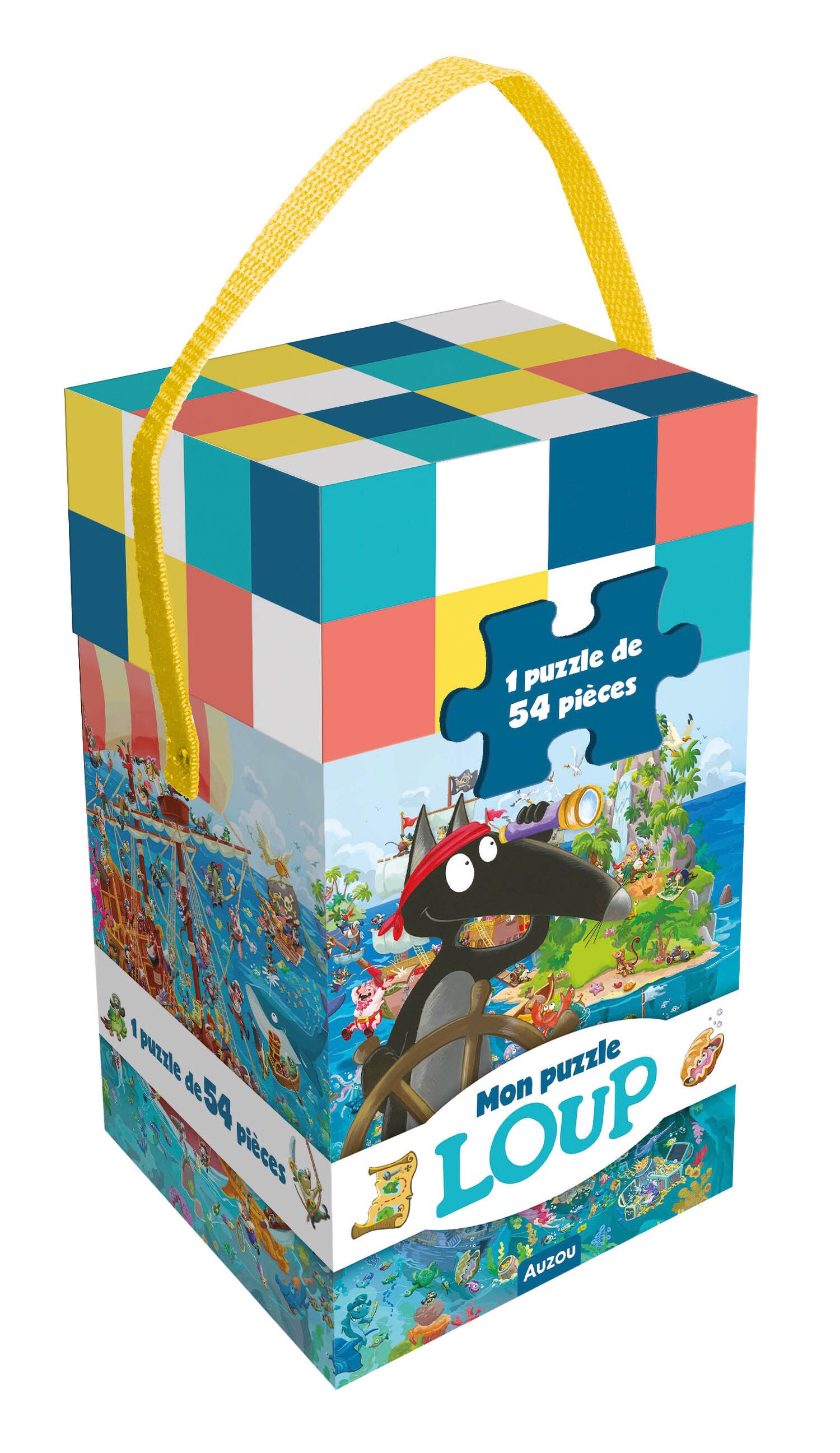 Mon puzzle Loup. 1 puzzle de 54 pièces