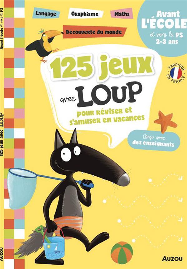 125 jeux avec Loup pour s'amuser en vacances