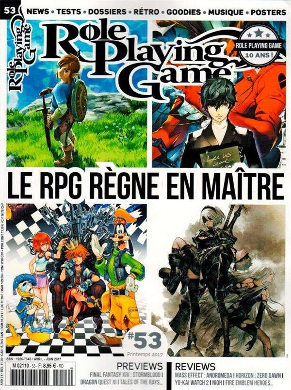 Role playing games/53 avril-juin 2017/Le RPG règne en maître / Le RPG règne en maître