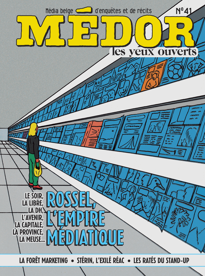 Médor N° 41, Hiver 2025-2026 : Rossel, l'empire médiatique