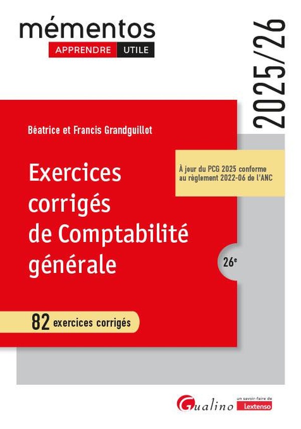 Exercices corrigés de comptabilité générale
